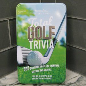 NWT Sports Series Total Golf Trivia